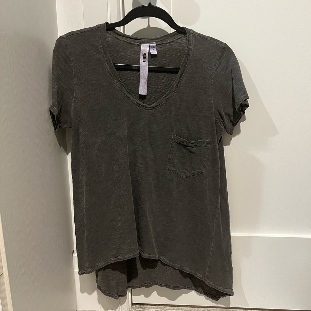 Wilt oversized pocket tee shirt in grey size small